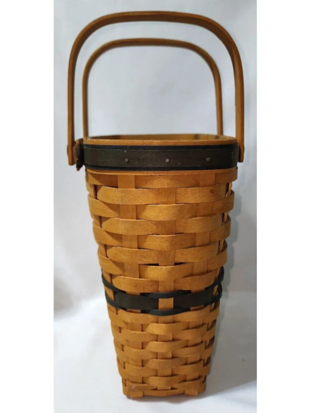 Longaberger Collectors Club Charter Membership Basket with Handles 1999
